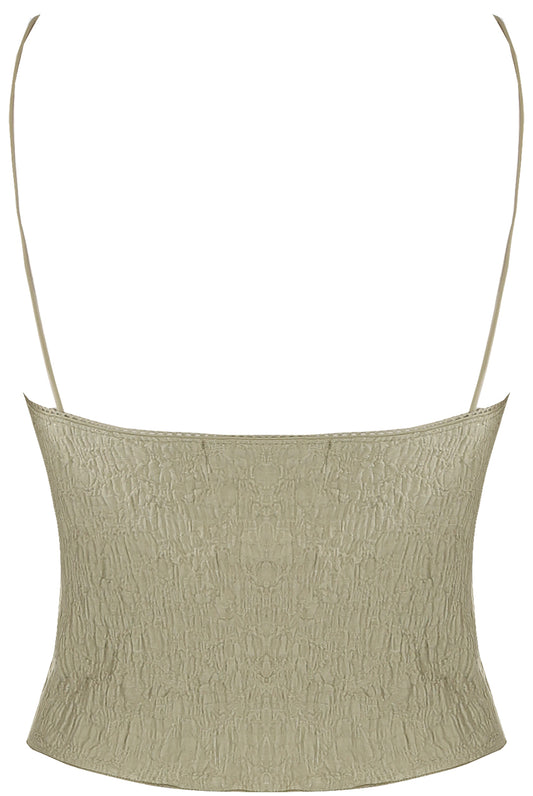 Textured Strappy Cami