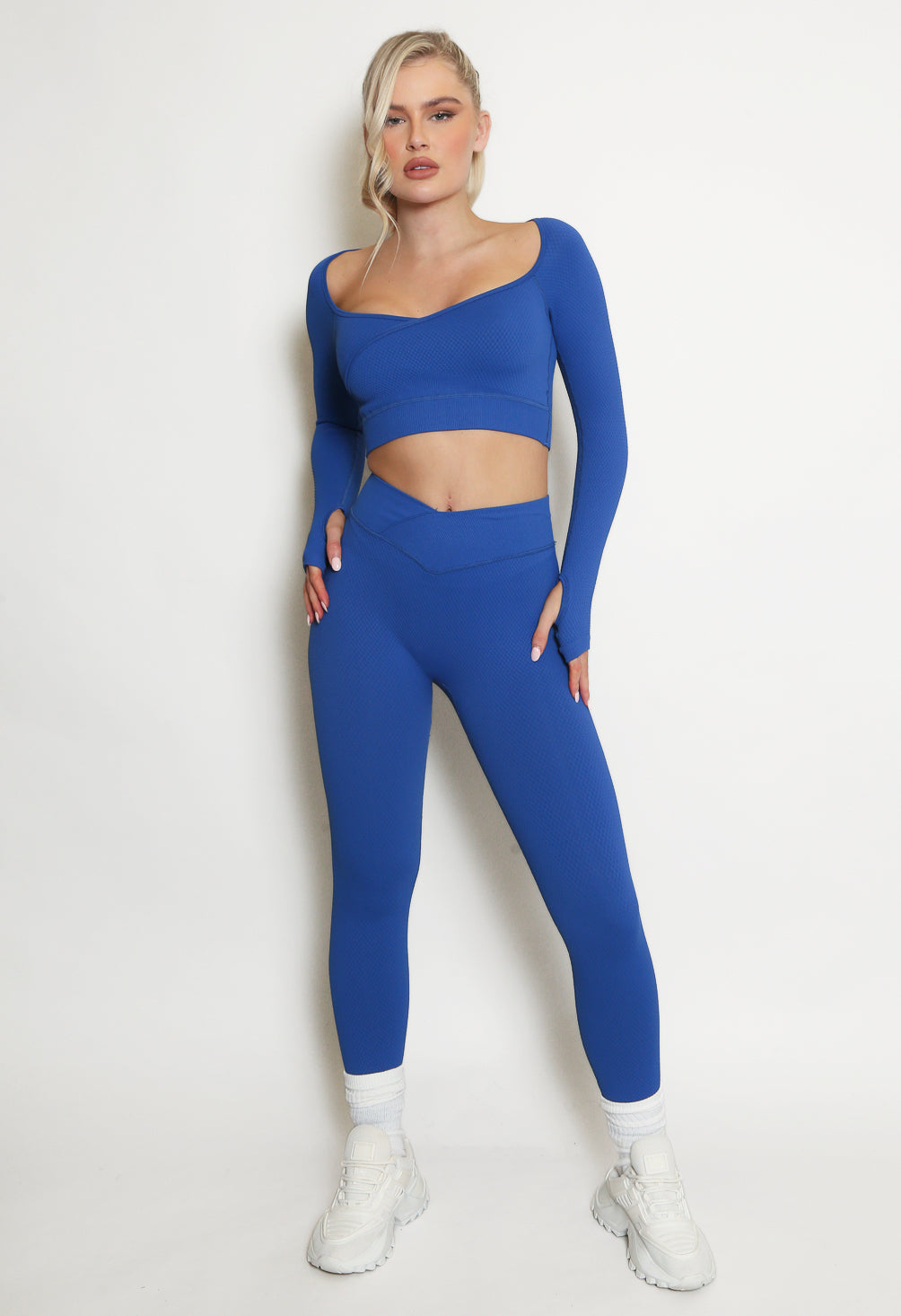 Seamed Long Sleeve Top & Legging Set
