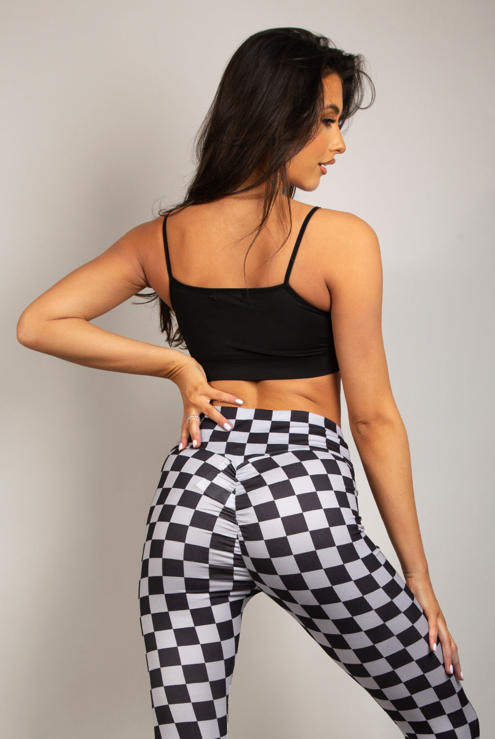 Black Strap Silk Bralet