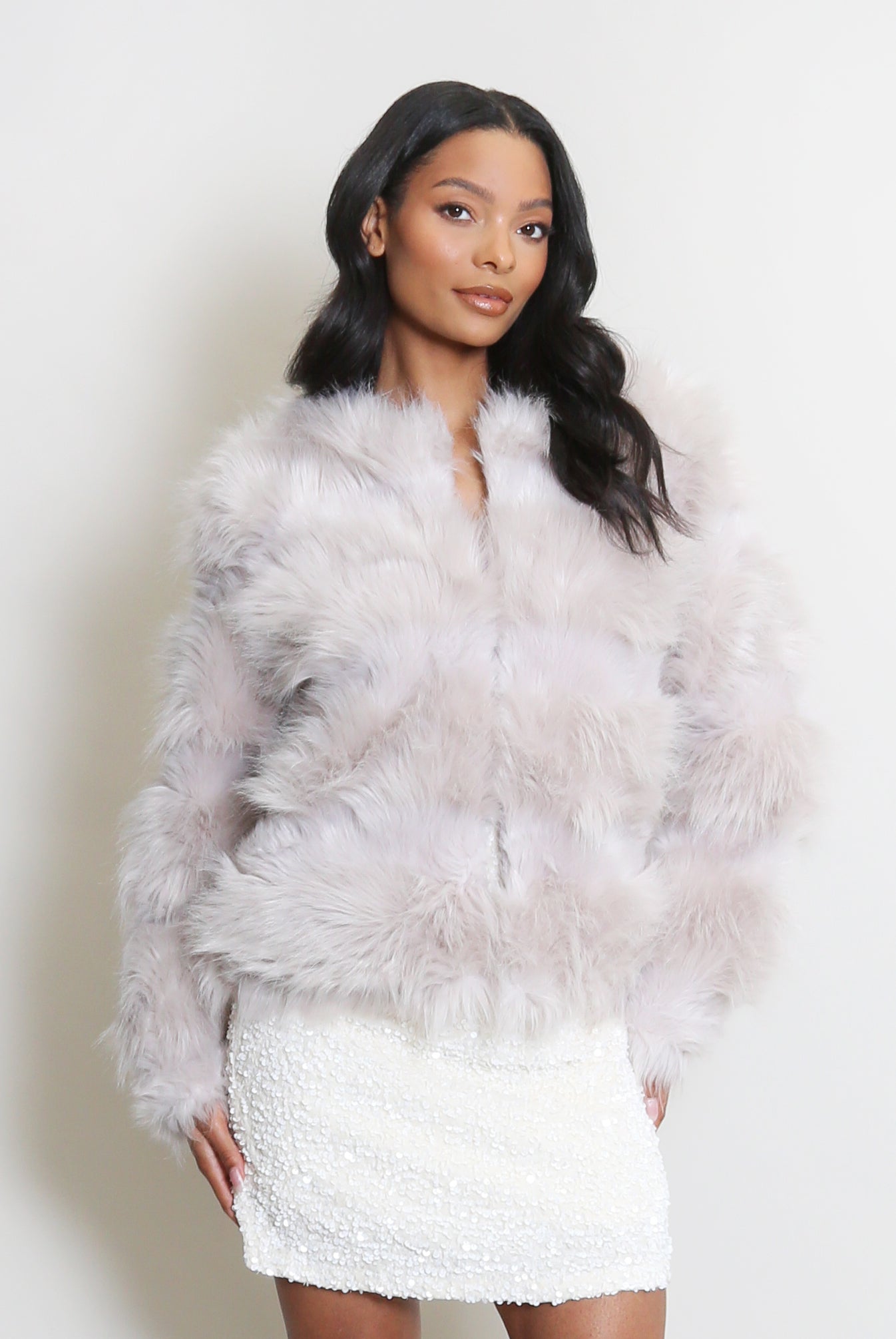 Soft Faux Fur Jacket