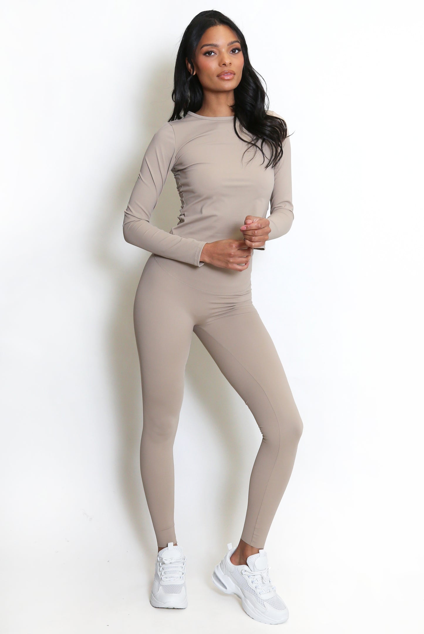 Active Long Sleeve Top And Energy Leggings Set