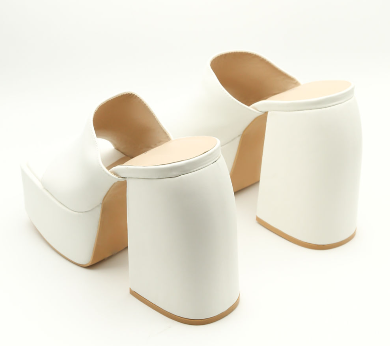 Open Toe Platform Heels