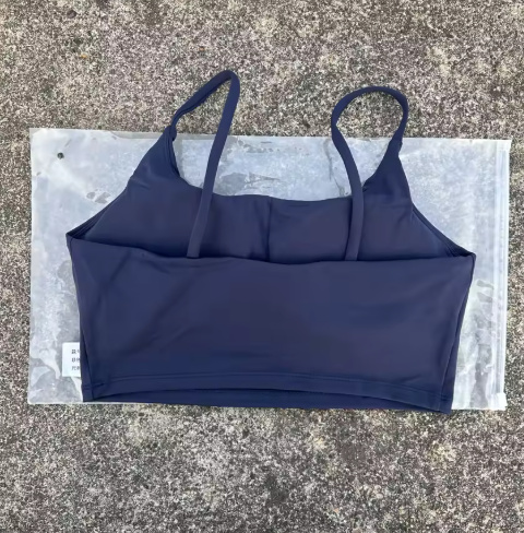 Padded Spaghetti Strap Sports Bra