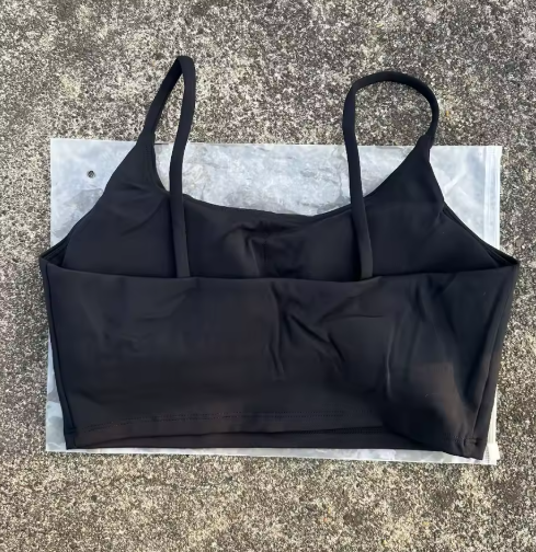 Padded Spaghetti Strap Sports Bra