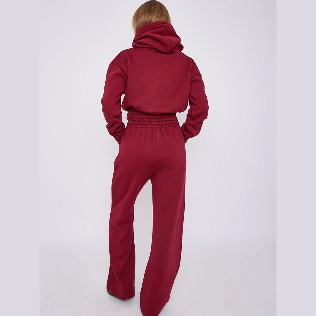 Cargo Pockets Fleece Tracksuit