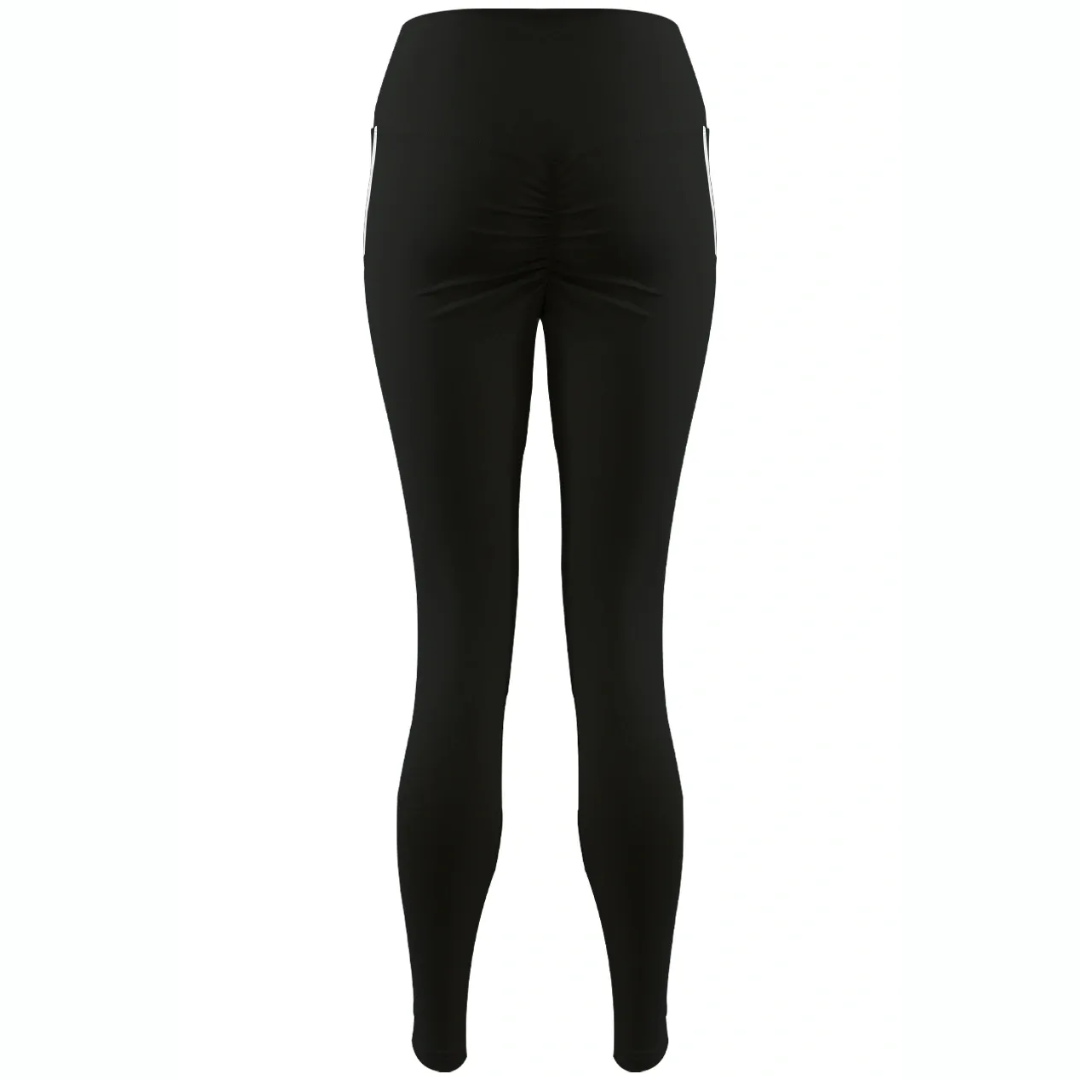 Push Up Legging With Side Stripe