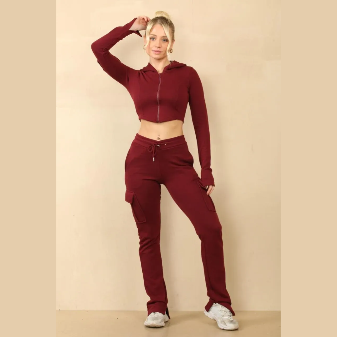 Loopback Fitted Cargo Set