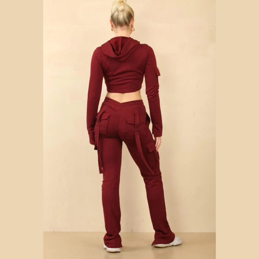 Loopback Fitted Cargo Set