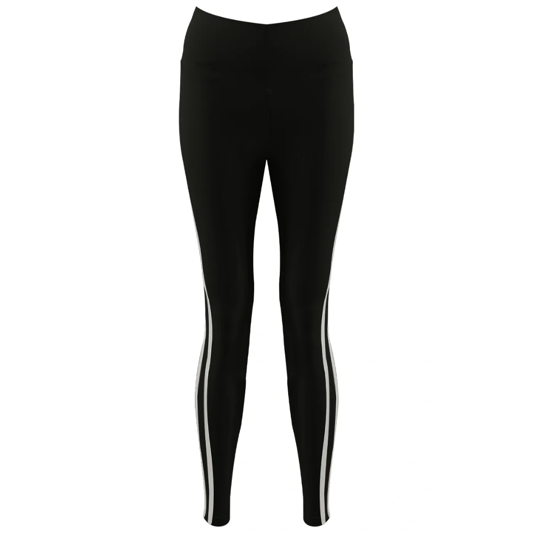 Push Up Legging With Side Stripe