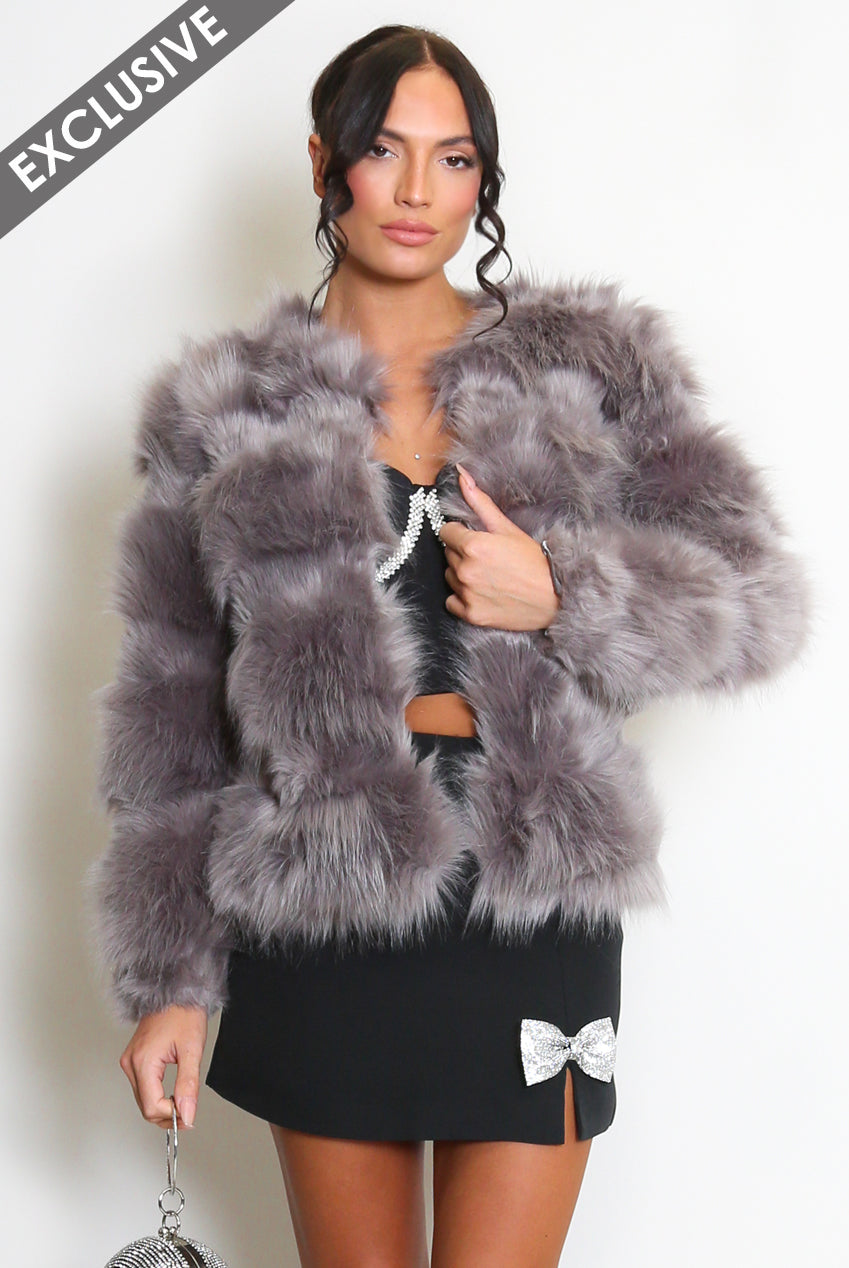 Soft Faux Fur Jacket