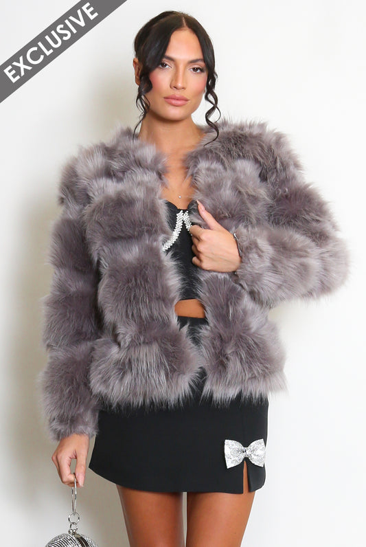 Soft Faux Fur Jacket