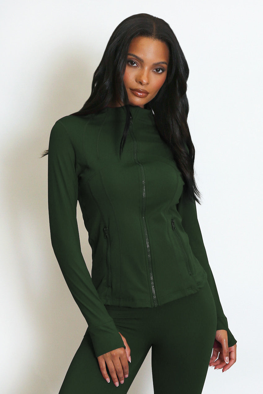 Sculpted Active Gym Jacket