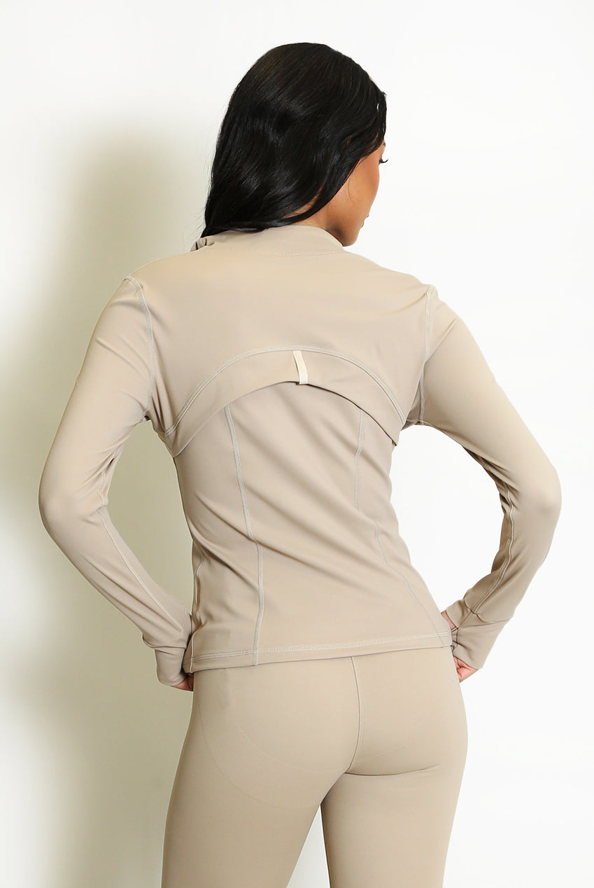 Sculpted Active Gym Jacket