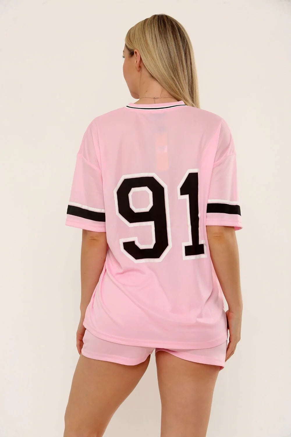 LA Varsity T-Shirt With Shorts Co-ord