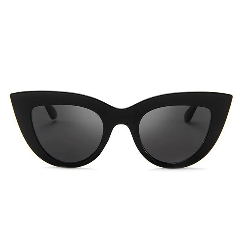 Thick Cat Eye Frame Sunglasses