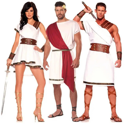 Ancient Greek Roman Gladiator Costume Sets