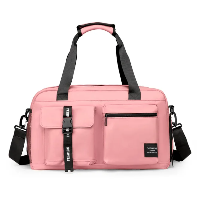 Shoe Pocket Crossbody Gym Bag