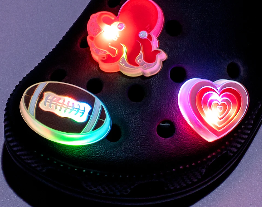 1 Piece LED Shoe Charms