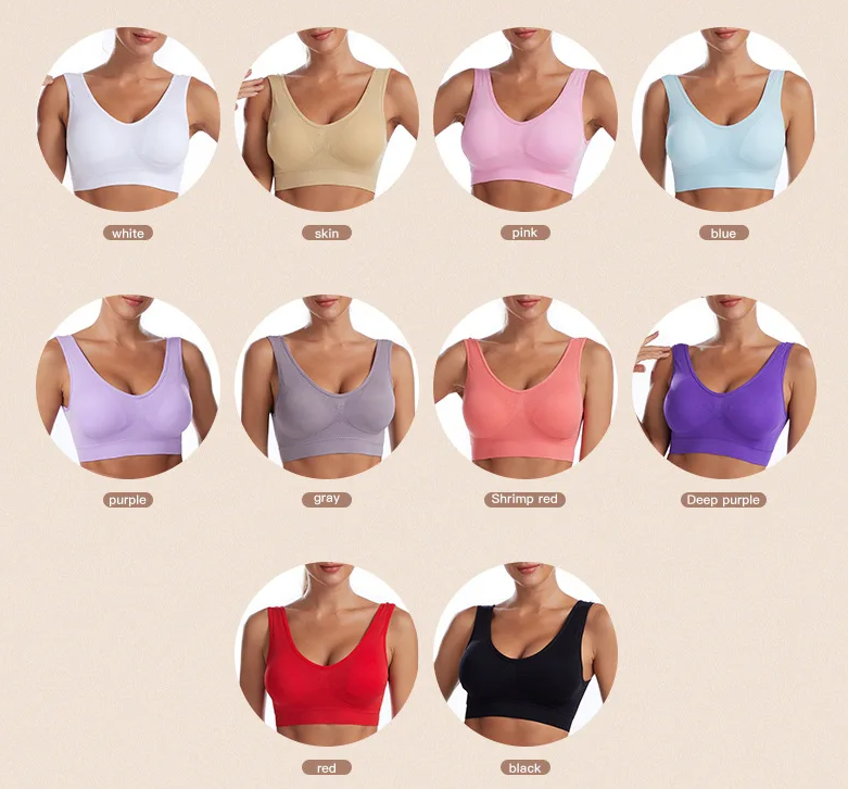 Seamless Padded Bralette/Sports Bra