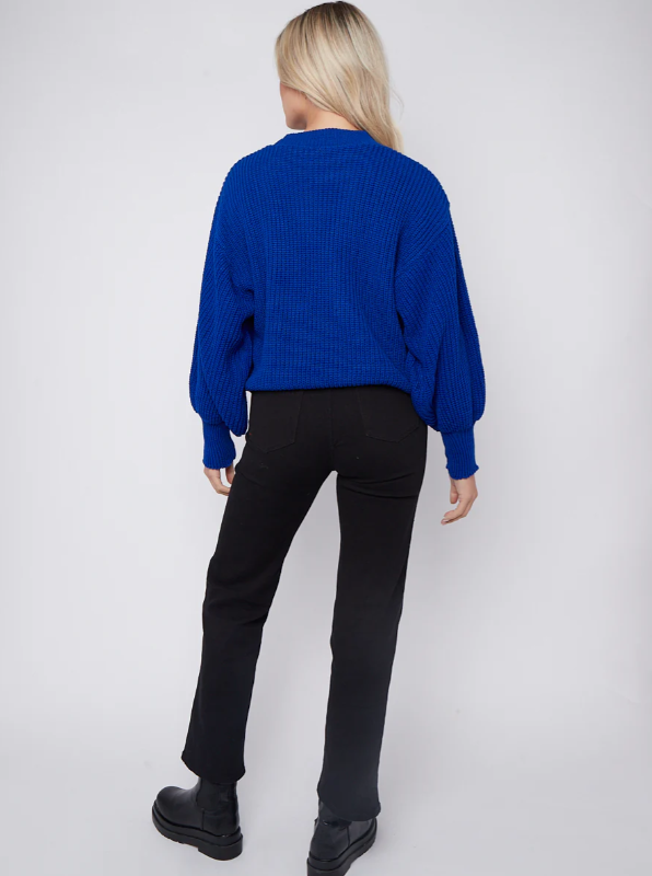 Pain Oversized Cropped Jumper