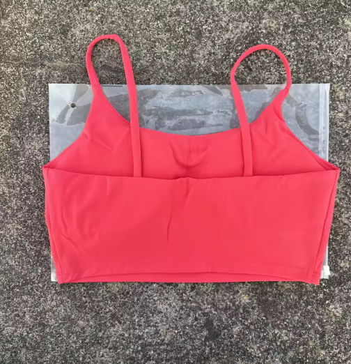 Padded Spaghetti Strap Sports Bra