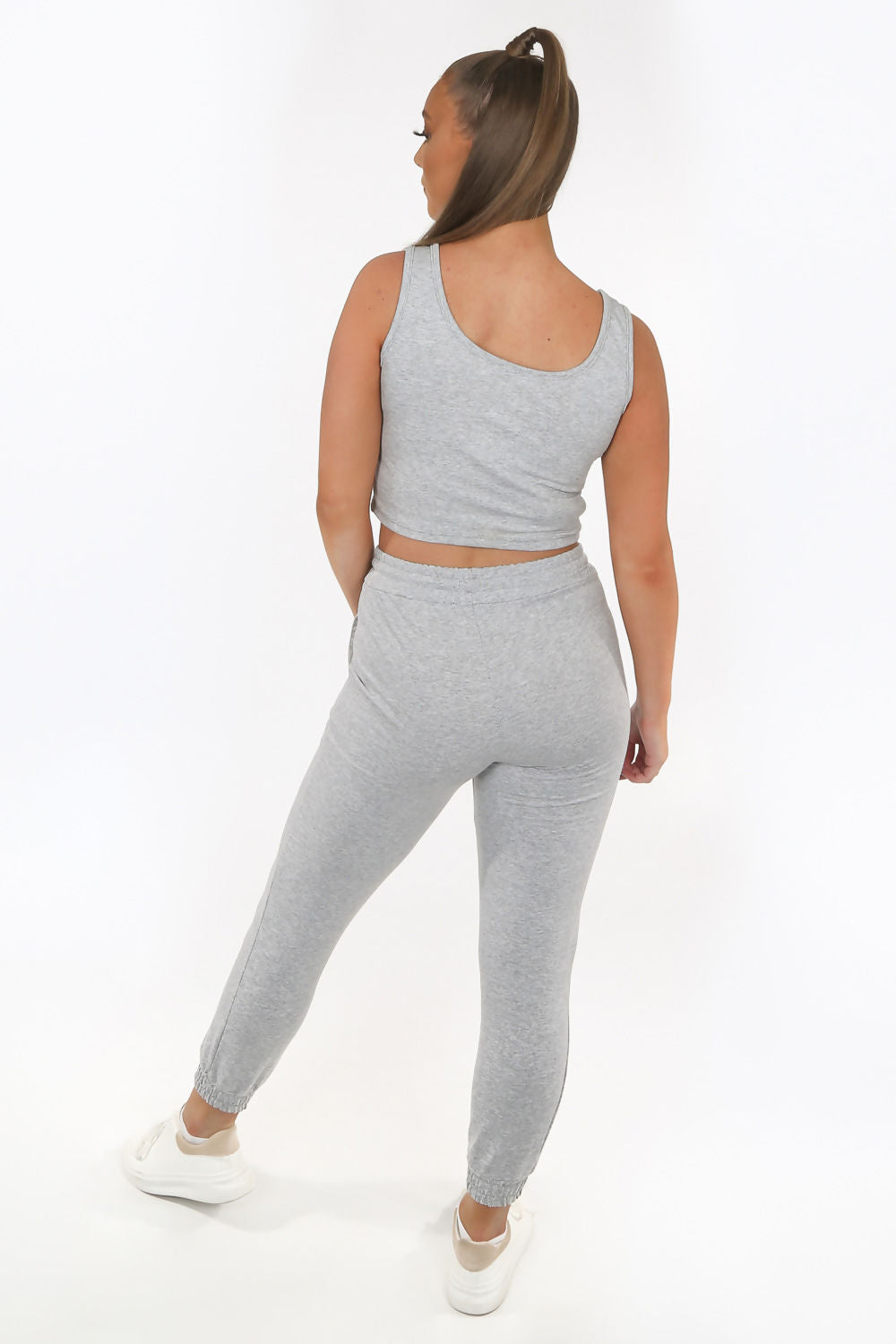 Grey Tank Top Loungewear