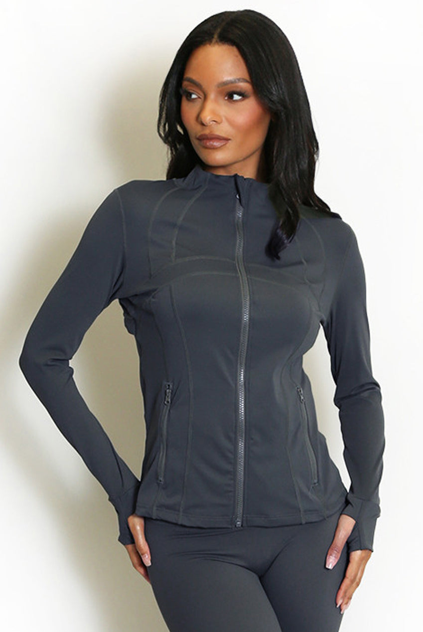 Sculpted Active Gym Jacket