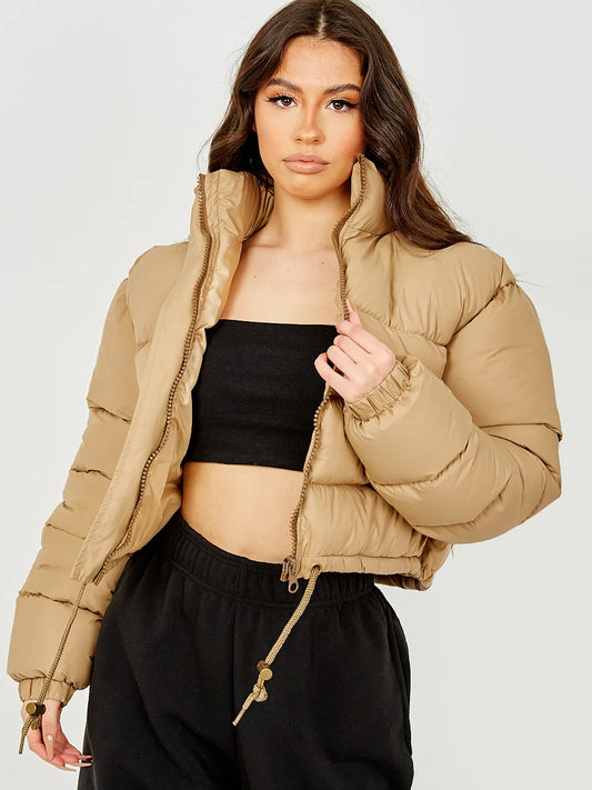 Cropped Puffer Jacket