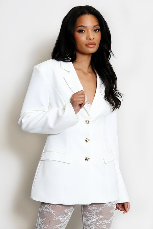 Tailored Fitted Blazer