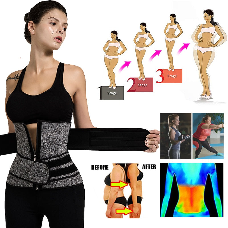 Waist Trainer Neoprene Body Shaper Belt